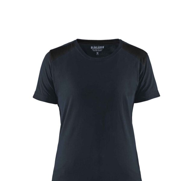 Blåkläder Dames T-shirt bi-colour - Blaklader - T-shirts en polo's, T-shirts met ronde hals