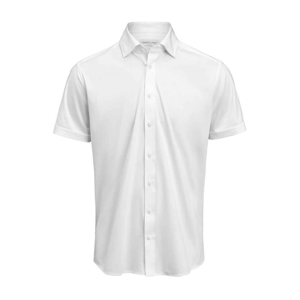J.Harvest & Frost Hemd Indigo Bow 132 S/S Slim Fit - J.harvest & frost - Hemden en blouses, Zakelijk/vrije tijd