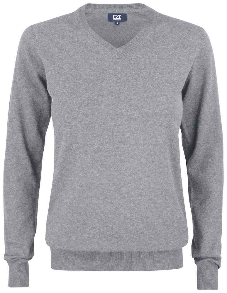 Cutter & Buck Oakville V-Neck Ladies - Cutter & buck - Truien en sweaters, Truien met v-hals