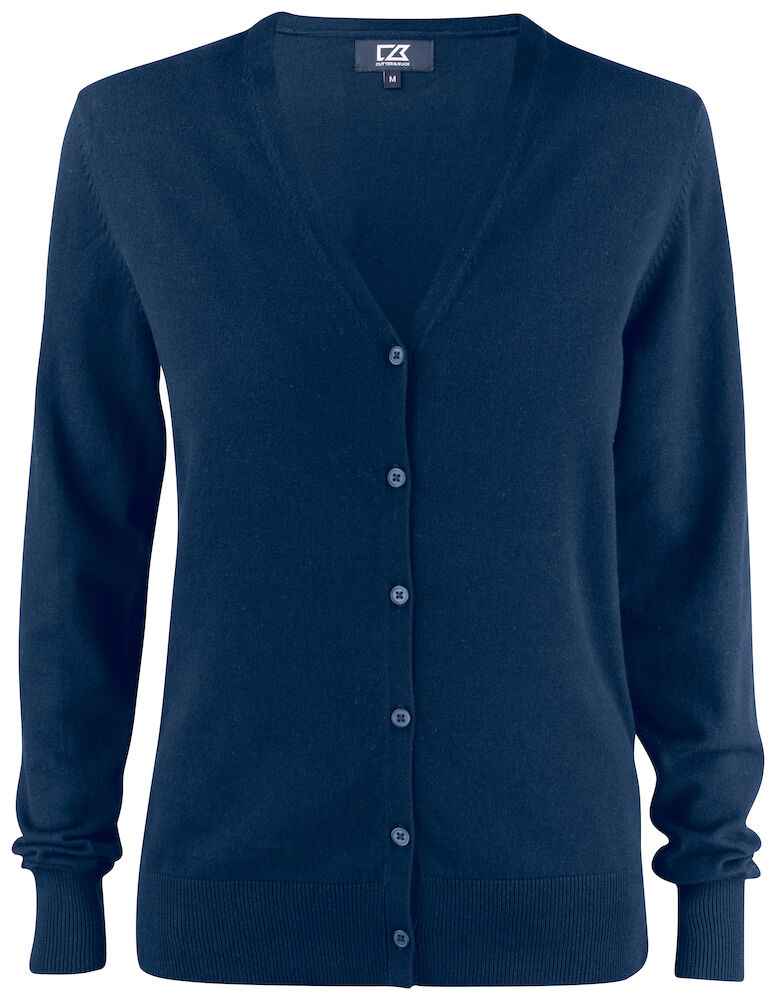 Cutter & Buck Oakville Cardigan Ladies - Cutter & buck - Truien en sweaters, Truien met v-hals