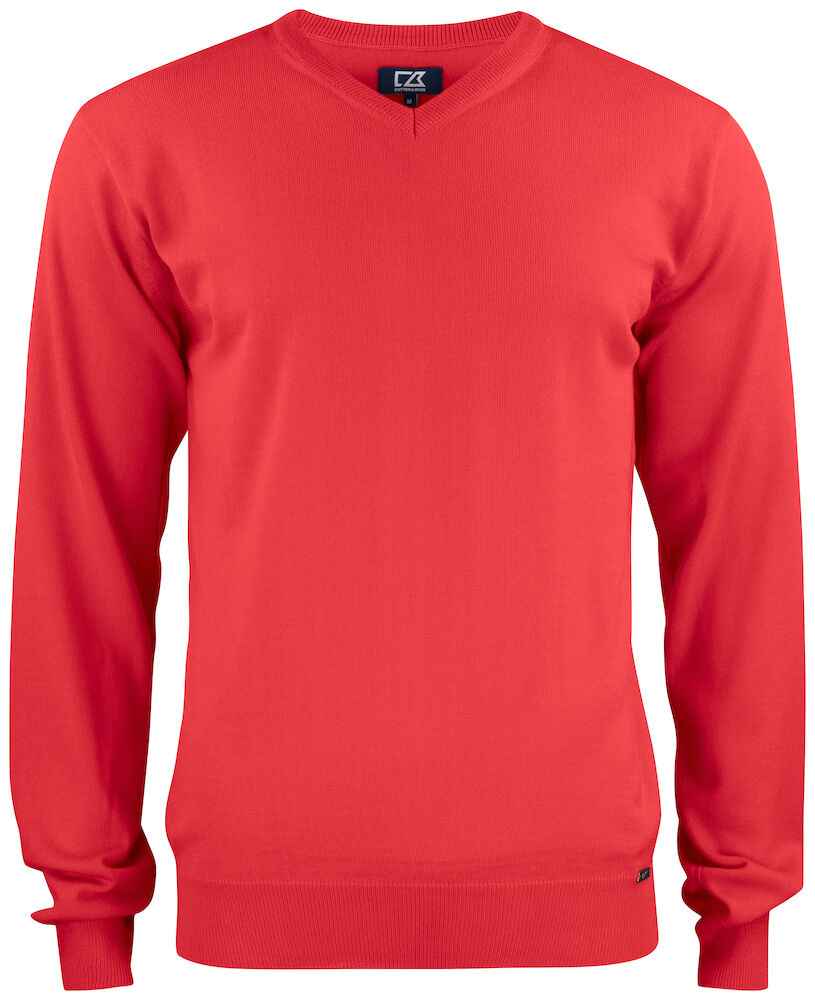 Cutter & Buck Everett V-Neck 2.0 Men - Cutter & buck - Truien en sweaters, Truien met v-hals