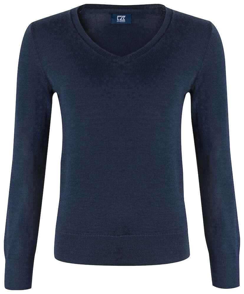 Cutter & Buck Vernon V-Neck Ladies - Cutter & buck - Truien en sweaters, Truien met v-hals