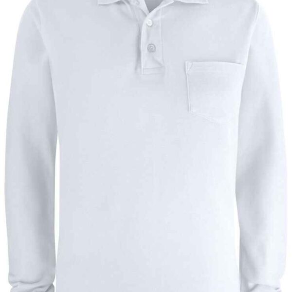 Clique Basic Polo L/S Pocket - Clique - T-shirts en polo's, Polo's met lange mouwen