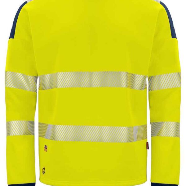 Projob Signalisatiesweater Ronde Hals En Iso 20471 Klasse 3 - Projob - Truien en sweaters, Sweaters met ronde hals
