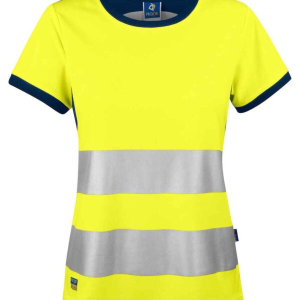 Projob Signalisatie T-Shirt En Iso 20471 Klasse 2 Dames - Projob - T-shirts en polo's, T-shirts met ronde hals