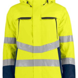 Projob Gevoerde Signalisatie Regenjas En Iso 20471 Klasse 3 - Projob - Jassen en bodywarmers, Regenjassen