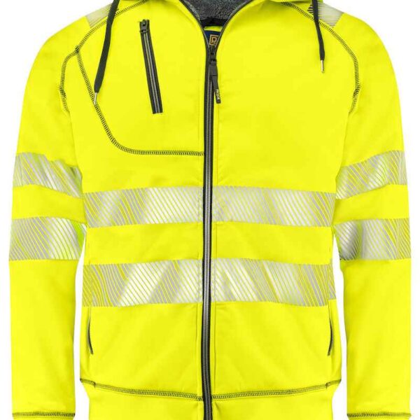 Projob Signalisatie Hoodie Gevoerd En Iso 20471 Klasse 3/2 - Projob - Truien en sweaters, Hoodies