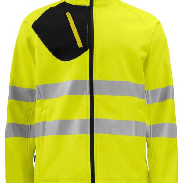 Projob Signalisatie Softshell En Iso 20471 Klasse 3 - Projob - Jassen en bodywarmers, Softshell werkjassen