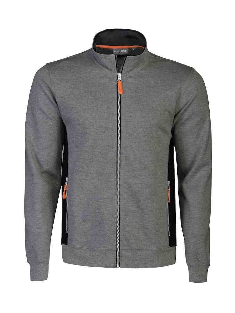 2532027 MACONE BLAKE FULL ZIP - Macone - Truien en sweaters