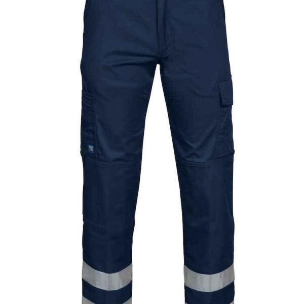 Projob Broek Met Kniezakken En Reflectiebanden - Projob - Broeken en shorts, Werkbroeken