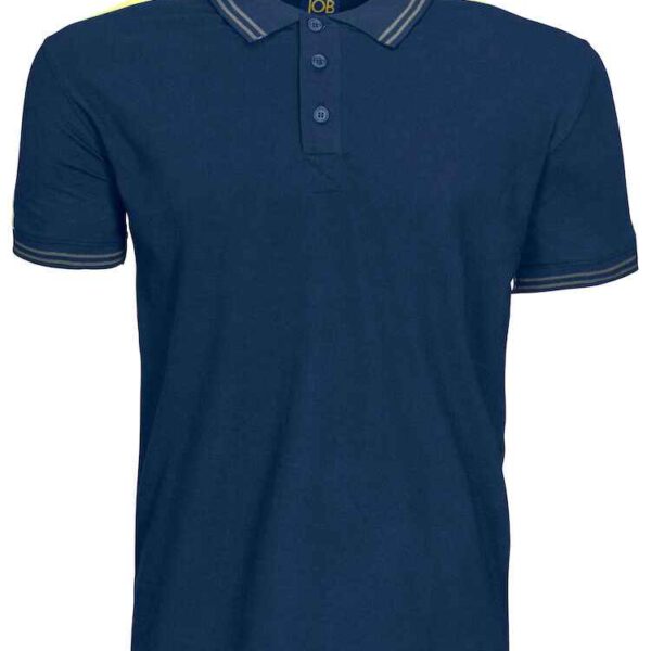Projob Polo Met Fluo Inzetstukken - Projob - T-shirts en polo's, Polo's met korte mouwen