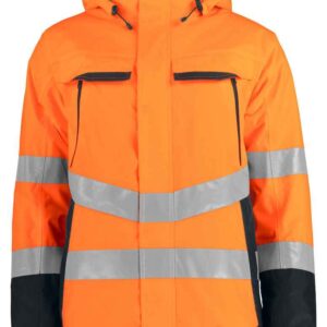 Projob Gevoerde Signalisatie Regenjas En Iso 20471 Klasse 3 - Projob - Jassen en bodywarmers, Regenjassen