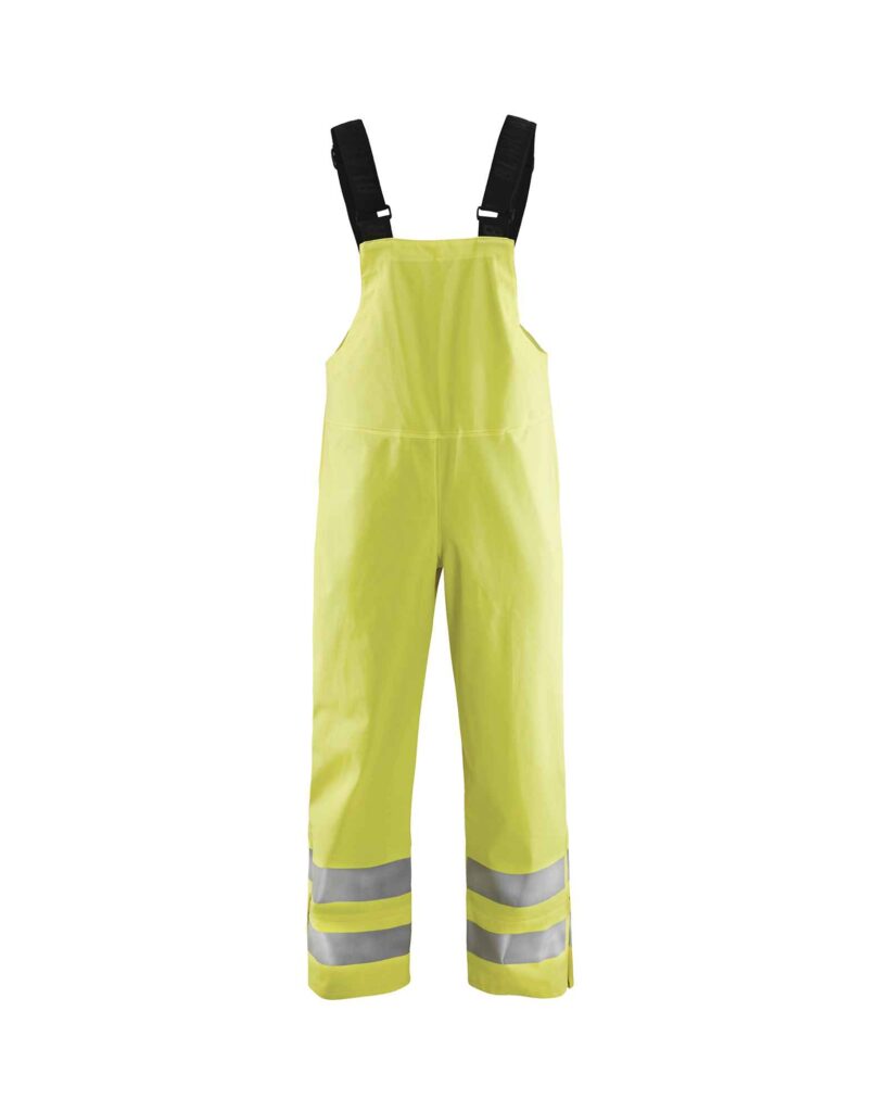 Blåkläder Bretelregenbroek High Vis LEVEL 3 - Blaklader - Broeken en shorts, Bretelbroeken