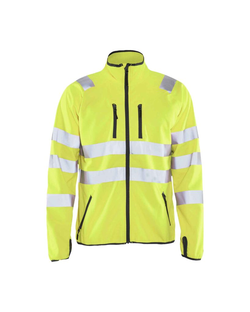 Blåkläder Softshell jack High Vis - Blaklader - Jassen en bodywarmers, Softshell werkjassen