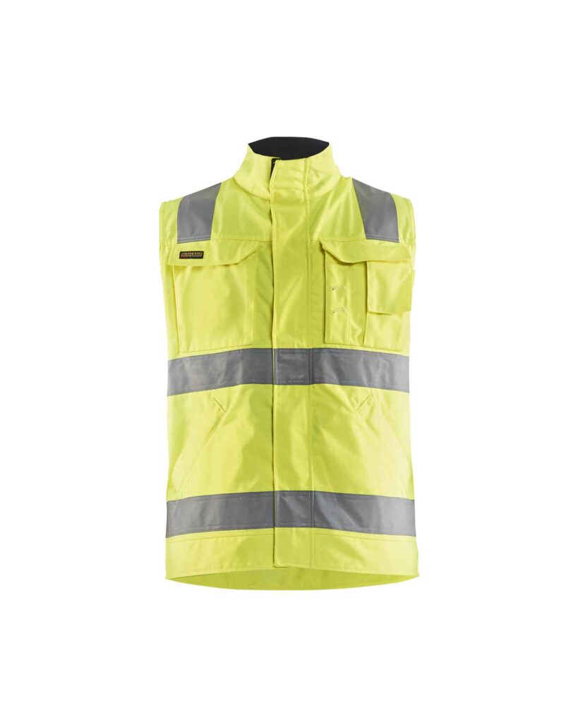 Blåkläder Werkvest. Ongevoerd High Vis - Blaklader - Jassen en bodywarmers, Werkjassen