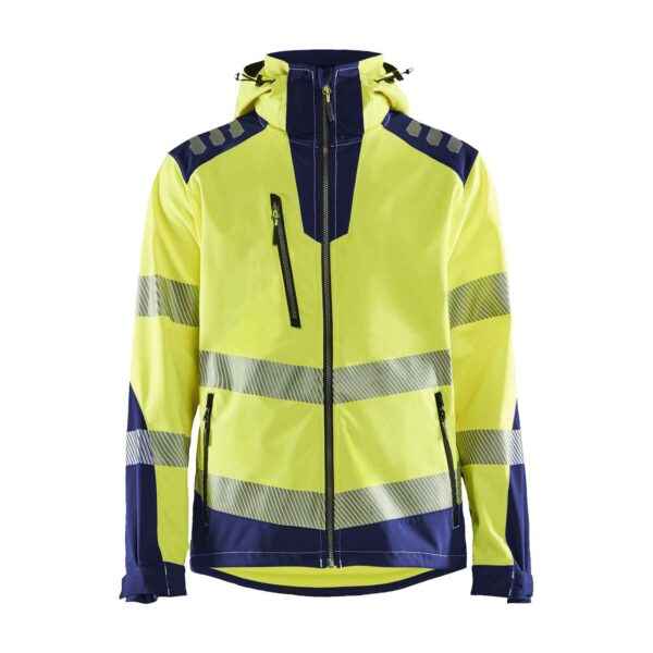 44912513 Blaklader Softshell jack High Vis - Blaklader - Jassen en bodywarmers