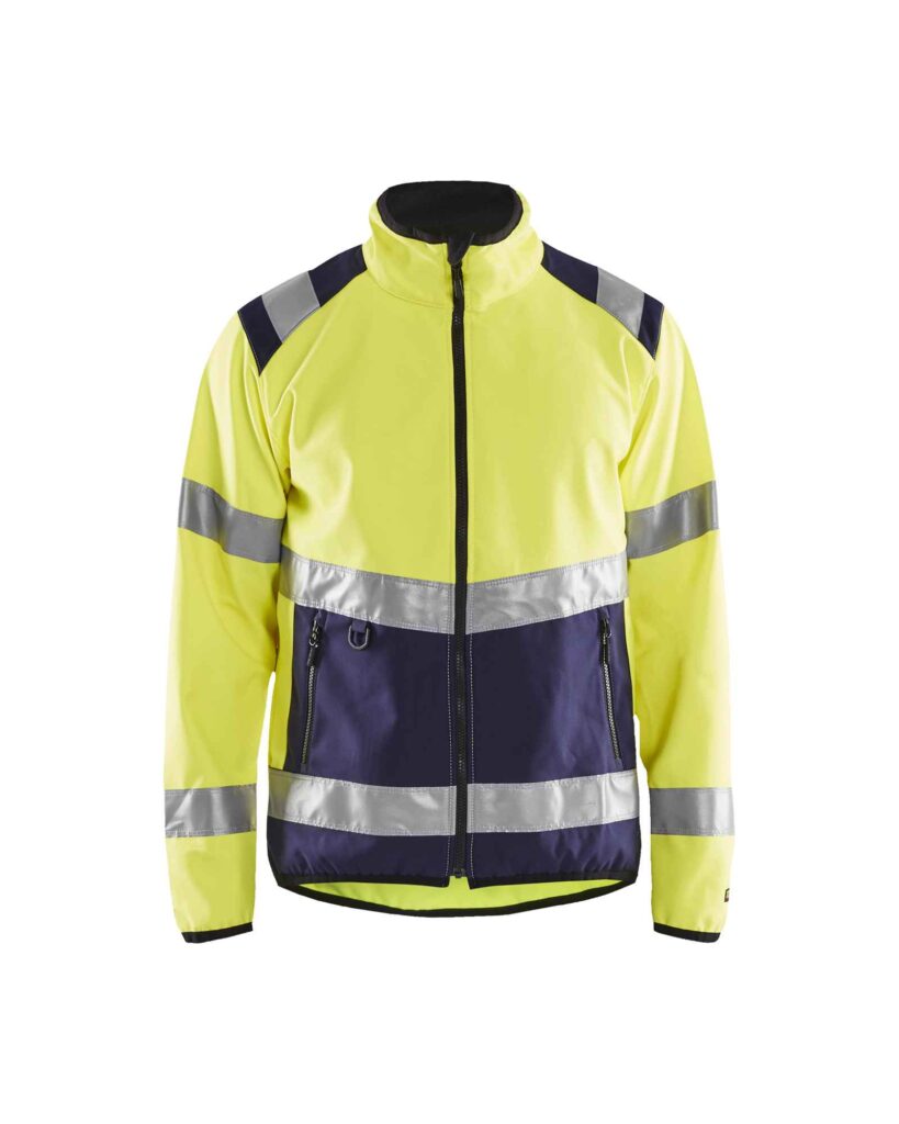 Blåkläder Softshell jack High Vis - Blaklader - Jassen en bodywarmers, Softshell werkjassen