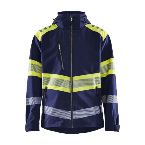 Blåkläder Softshell jack High Vis - Blaklader - Jassen en bodywarmers, Softshell werkjassen
