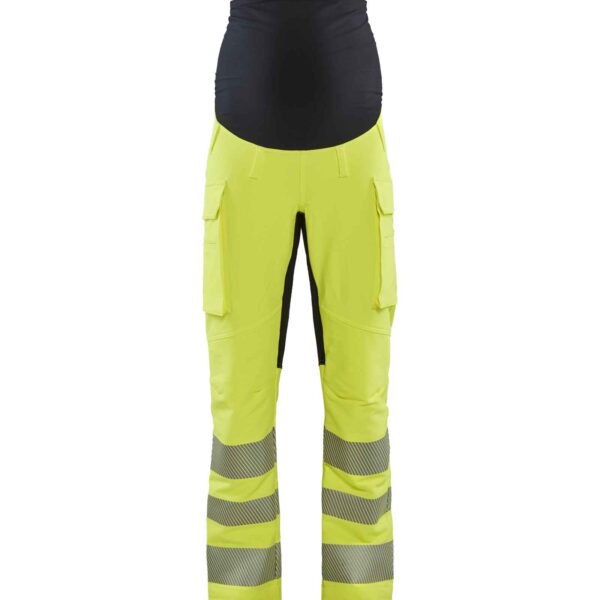 Blåkläder High Vis Zwangerschapsbroek 4-weg stretch - Blaklader - Broeken en shorts, Werkbroeken met spijkerzakken