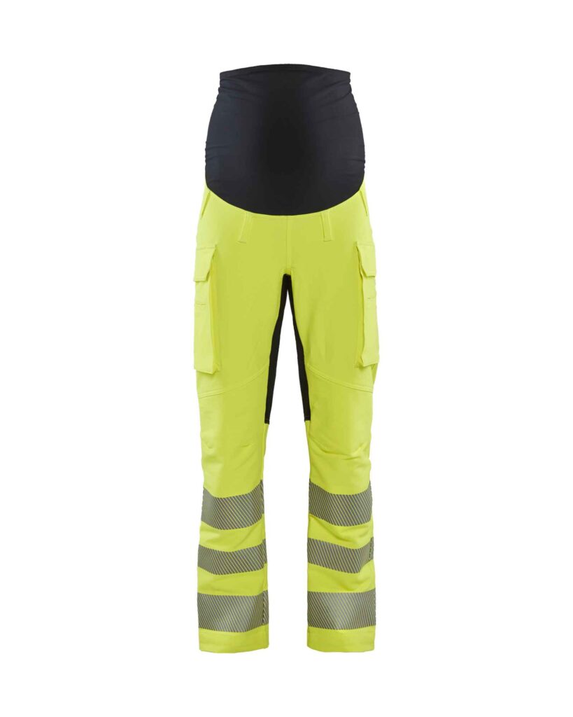 Blåkläder High Vis Zwangerschapsbroek 4-weg stretch - Blaklader - Broeken en shorts, Werkbroeken met spijkerzakken