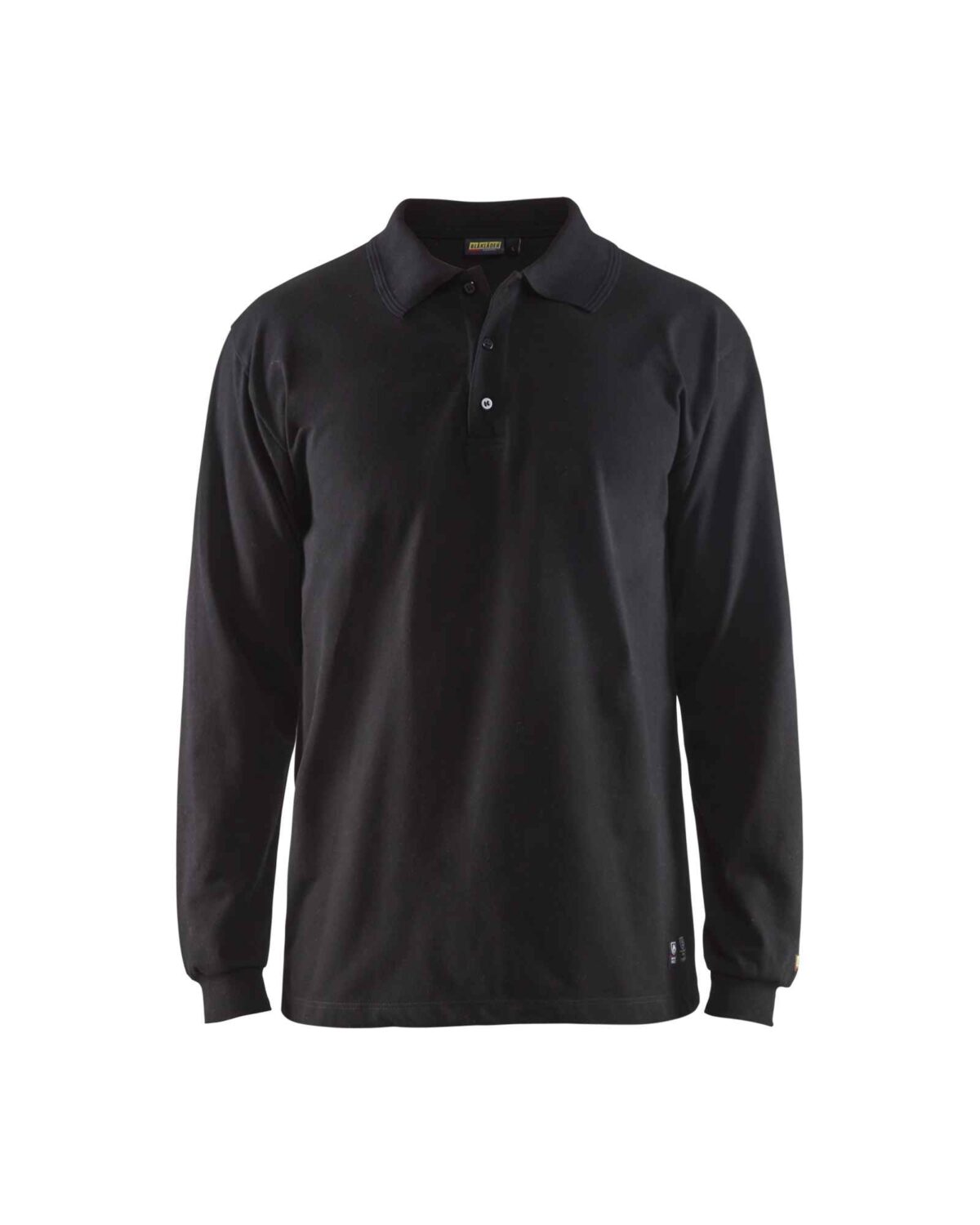 Vlamvertragende polo piqué lange mouw - Blaklader - T-shirts en polo's