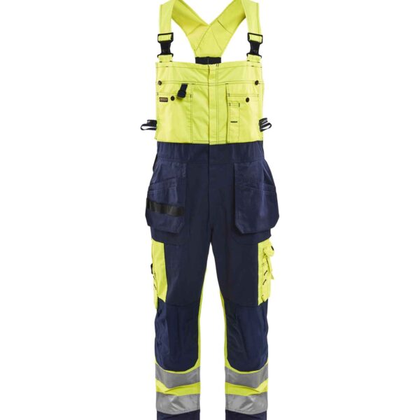 26031860 Blaklader Bretelbroek High Vis - Blaklader - Broeken en shorts, Bretelbroeken