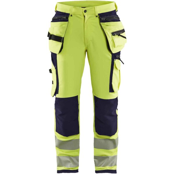 Blåkläder High Vis werkbroek 4-weg stretch - Blaklader - Broeken en shorts, Werkbroeken
