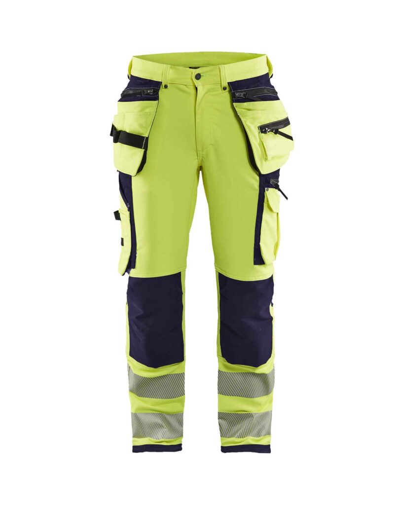 Blåkläder High Vis werkbroek 4-weg stretch - Blaklader - Broeken en shorts, Werkbroeken