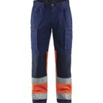 marineblauw-oranje