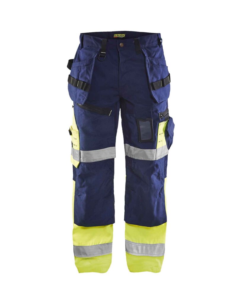 15081860 Blaklader Werkbroek HIGH VIS X1500 - Blaklader - Broeken en shorts, Werkbroeken