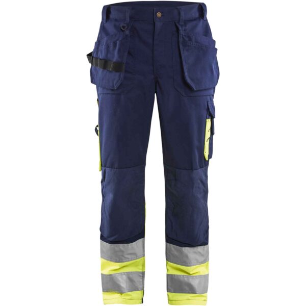 Blåkläder High Vis Werkbroek - Blaklader - Broeken en shorts, Werkbroeken met spijkerzakken