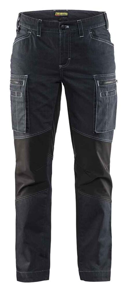Blåkläder Dames Service werkbroek denim stretch - Blaklader - Broeken en shorts, Werkbroeken
