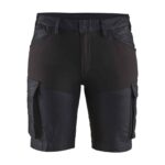 Blåkläder Dames service short denim stretch