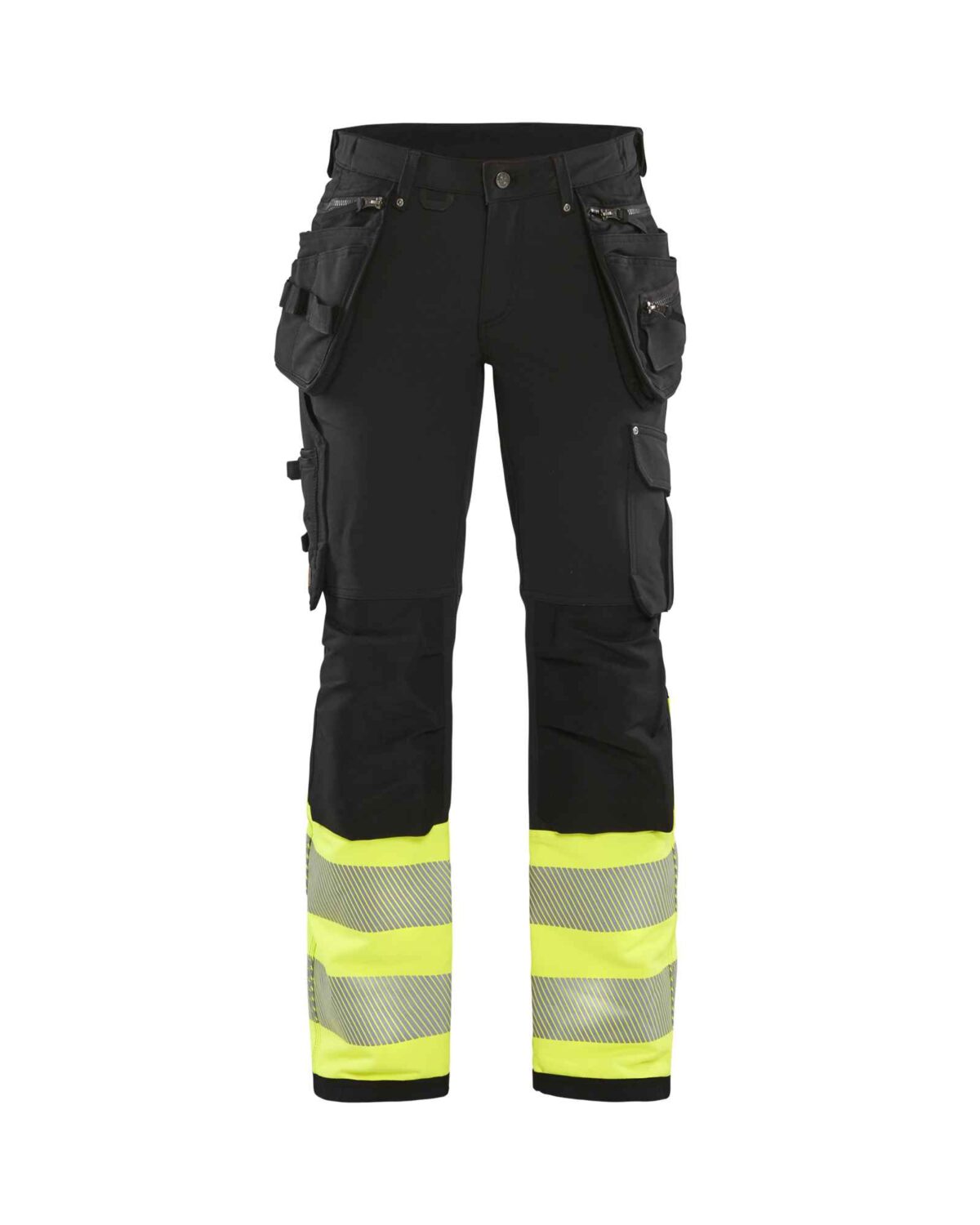 Blåkläder Dames High Vis werkbroek 4-weg stretch - Blaklader - Broeken en shorts, Werkbroeken