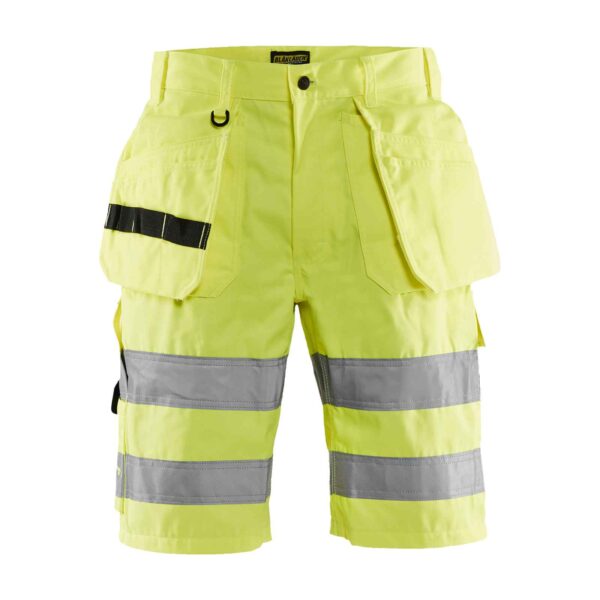 Blåkläder High Vis Short - Blaklader - Broeken en shorts, Werkshorts met spijkerzakken