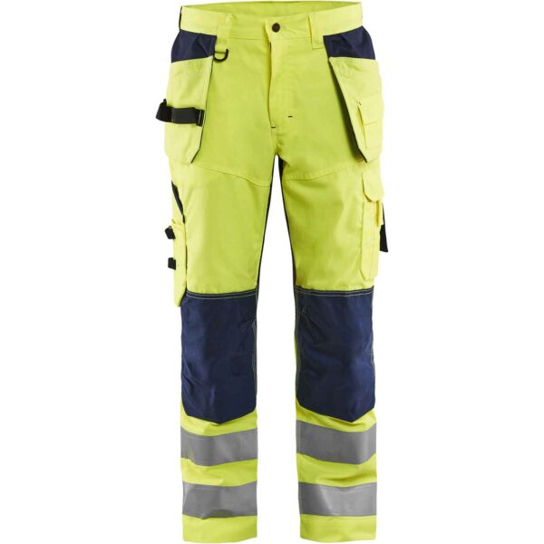 Blåkläder High Vis Werkbroek met ventilatie - Blaklader - Broeken en shorts, Werkbroeken met spijkerzakken