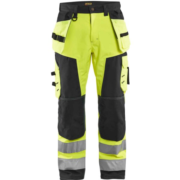 Blåkläder Softshell Werkbroek High Vis - Blaklader - Broeken en shorts, Werkbroeken