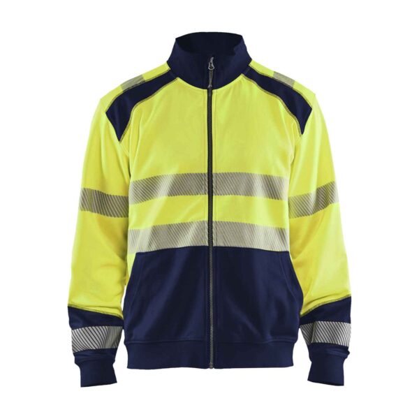 Blåkläder Sweatshirt met rits High Vis - Blaklader - Truien en sweaters, Sweaters