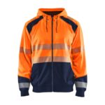 high-vis-oranje-marineblauw