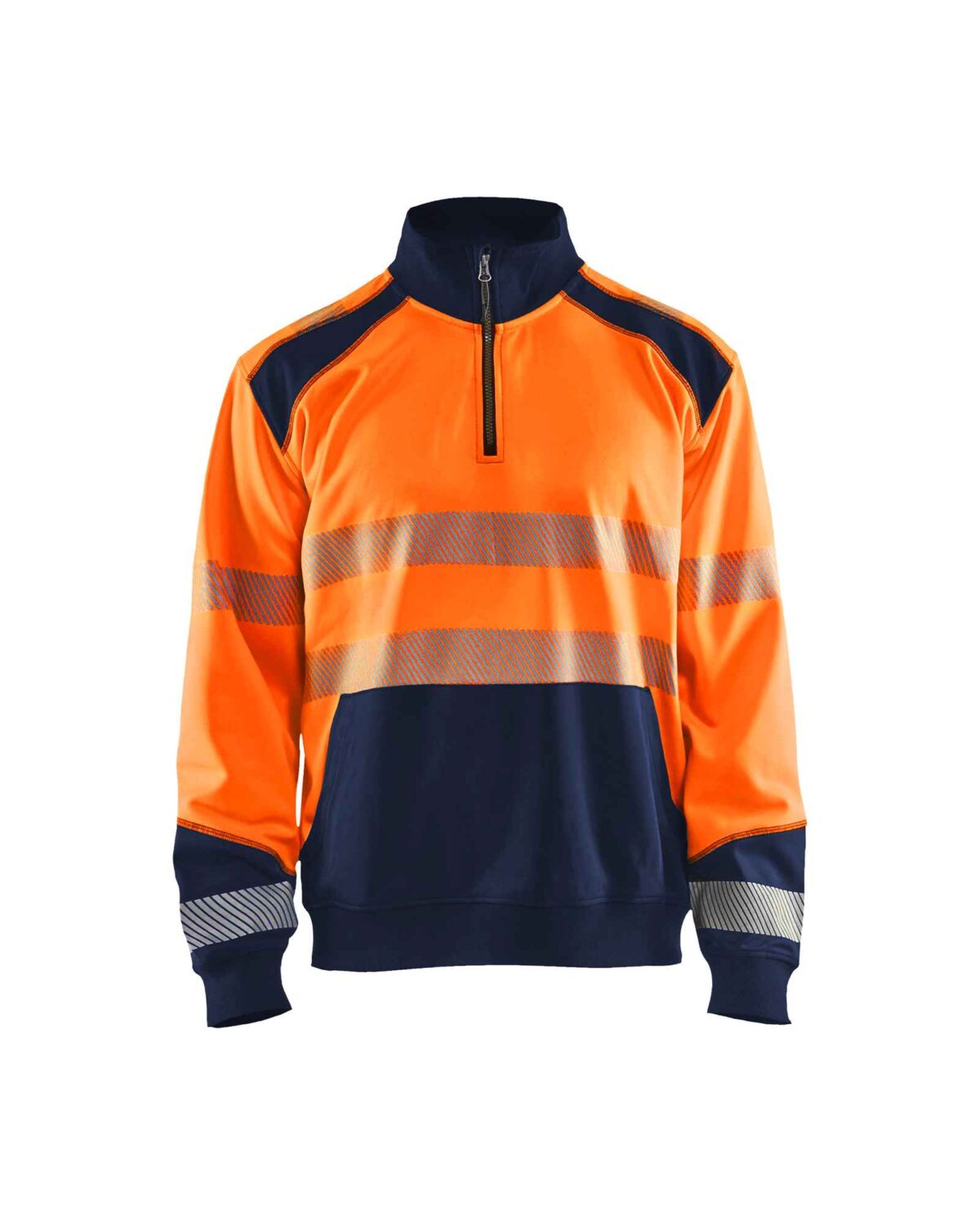Blåkläder Sweatshirt halve rits High Vis - Blaklader - Truien en sweaters, Sweaters