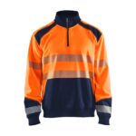 high-vis-oranje-marineblauw