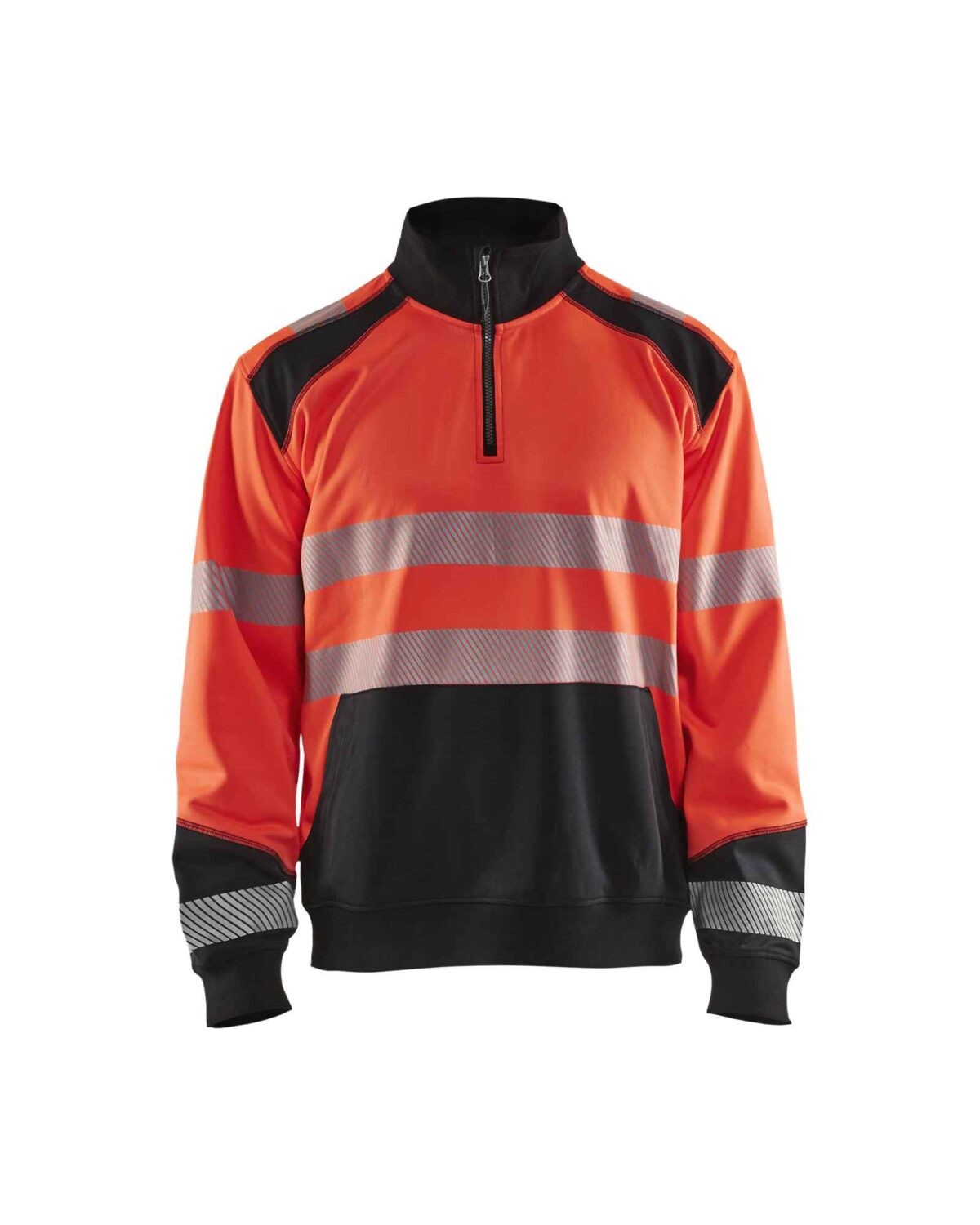 Blåkläder Sweatshirt halve rits High Vis - Blaklader - Truien en sweaters, Sweaters