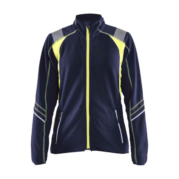 Blåkläder Dames microfleecevest Visible - Blaklader - Truien en sweaters, Fleece