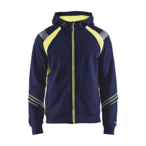 Blåkläder Hooded sweatshirt hele rits Visible - Blaklader - Truien en sweaters, Sweaters