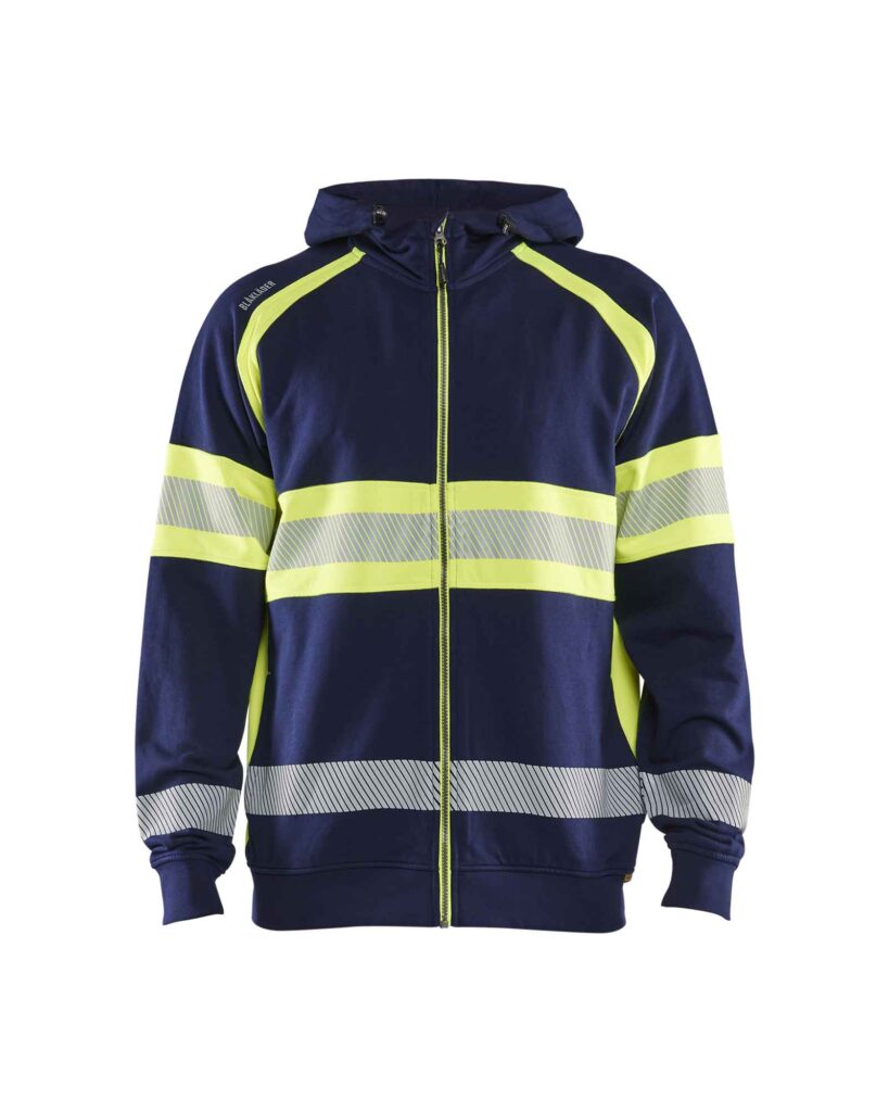 Blåkläder Hooded sweatshirt High vis - Blaklader - Truien en sweaters, Sweaters