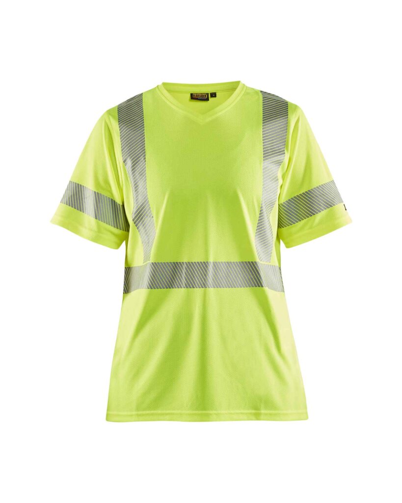 Blåkläder Dames UV T-shirt High Vis - Blaklader - T-shirts en polo's, T-shirts met ronde hals