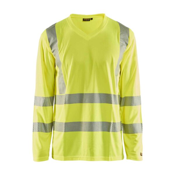 Blåkläder UV-T-shirt lange mouw High Vis - Blaklader - T-shirts en polo's, T-shirts met lange mouwen