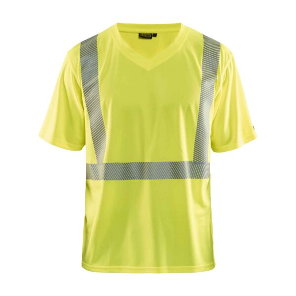 Blåkläder UV T-shirt High Vis - Blaklader - T-shirts en polo's, T-shirts met v-hals