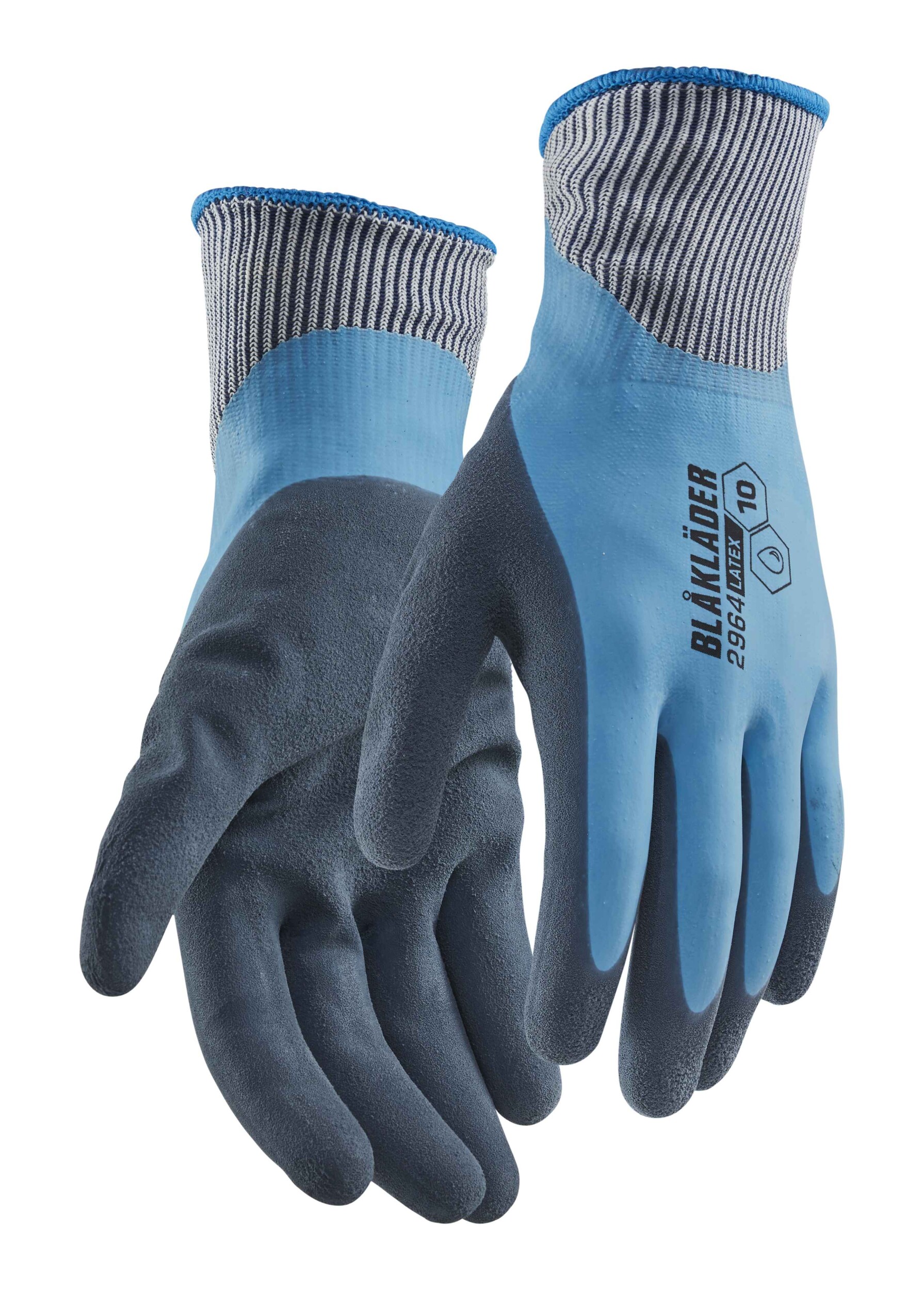 Blåkläder Werkhandschoenen ongevoerd, latex gedipt WP - Blaklader - Accessoires, Handschoenen