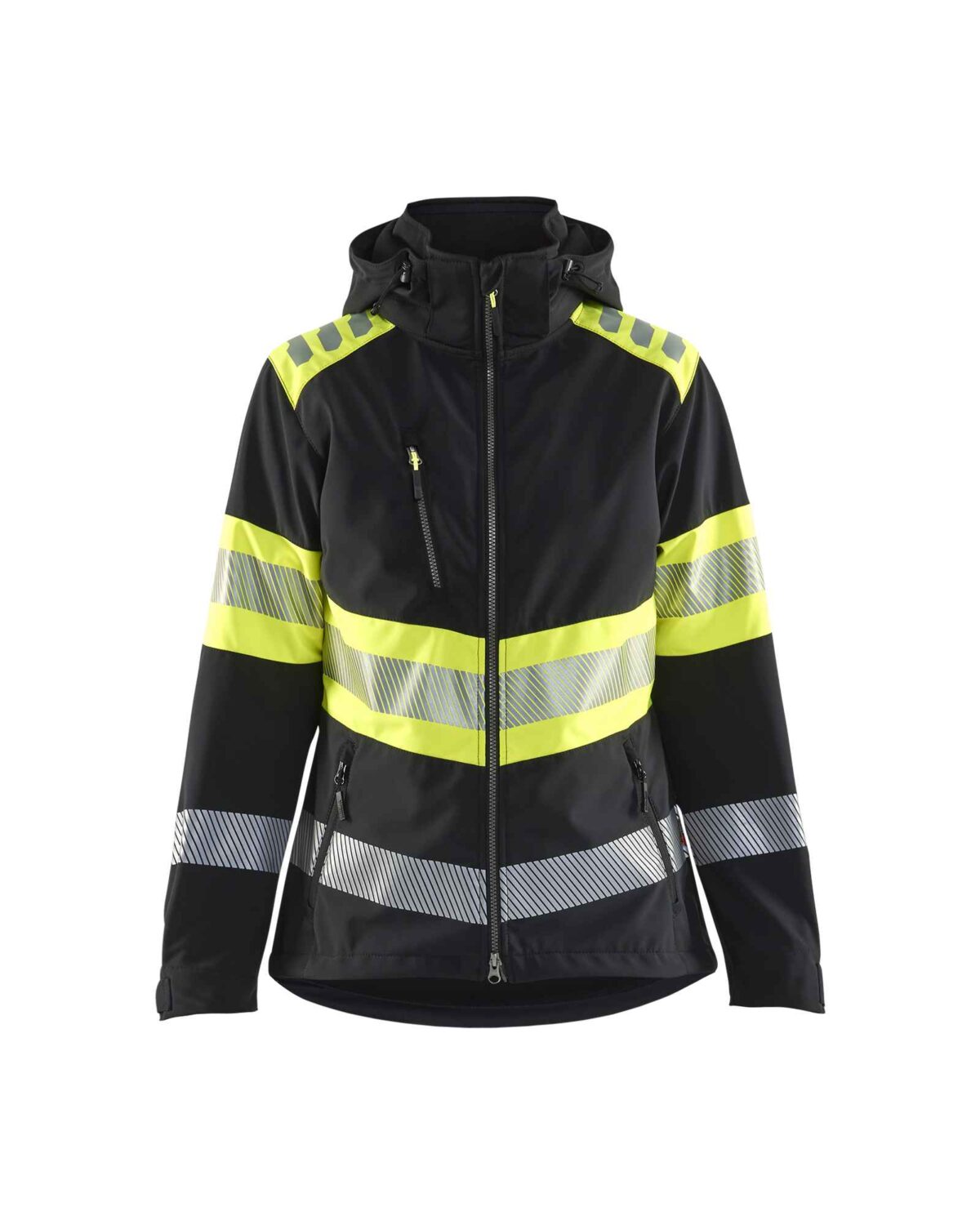 Blåkläder Dames Softshell Jack High Vis - Blaklader - Jassen en bodywarmers, Softshell werkjassen